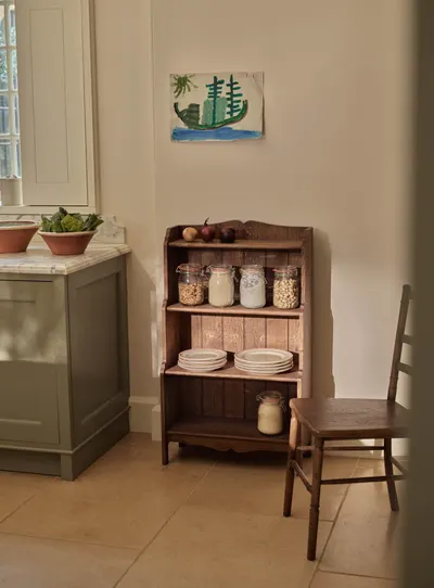 Odette Oak Bookshelf
